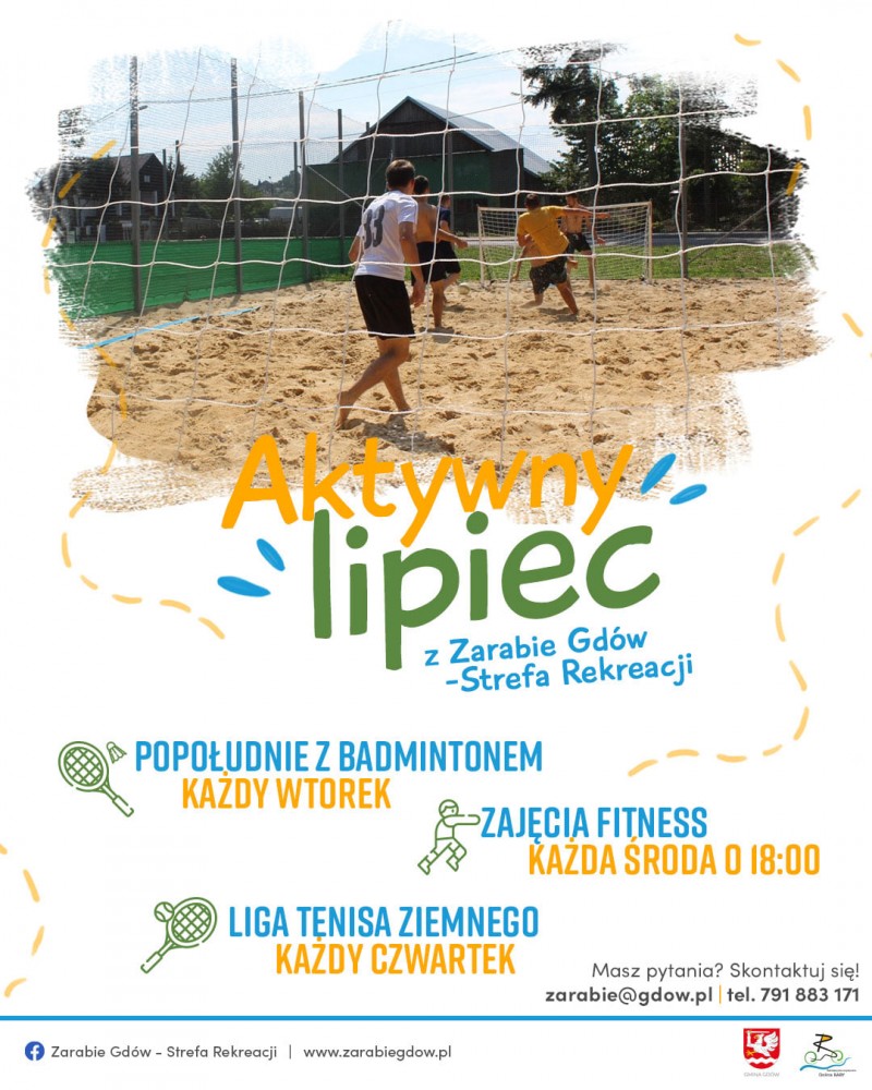 Aktywny lipiec na Zarabiu