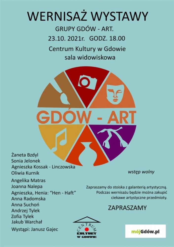 Wernisaż grupy artystycznej Gdów – Art