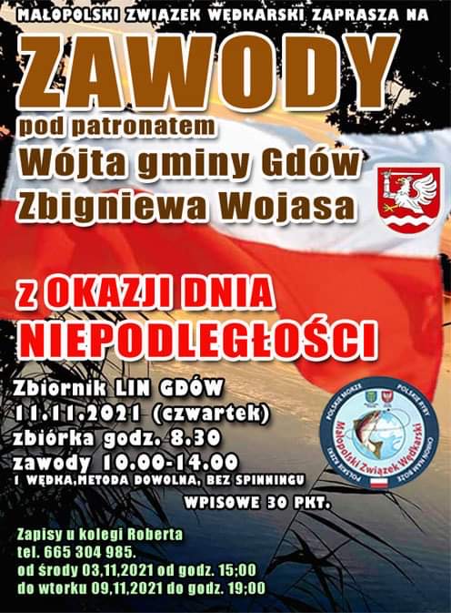 Zaproszenie na zawody wędkarskie