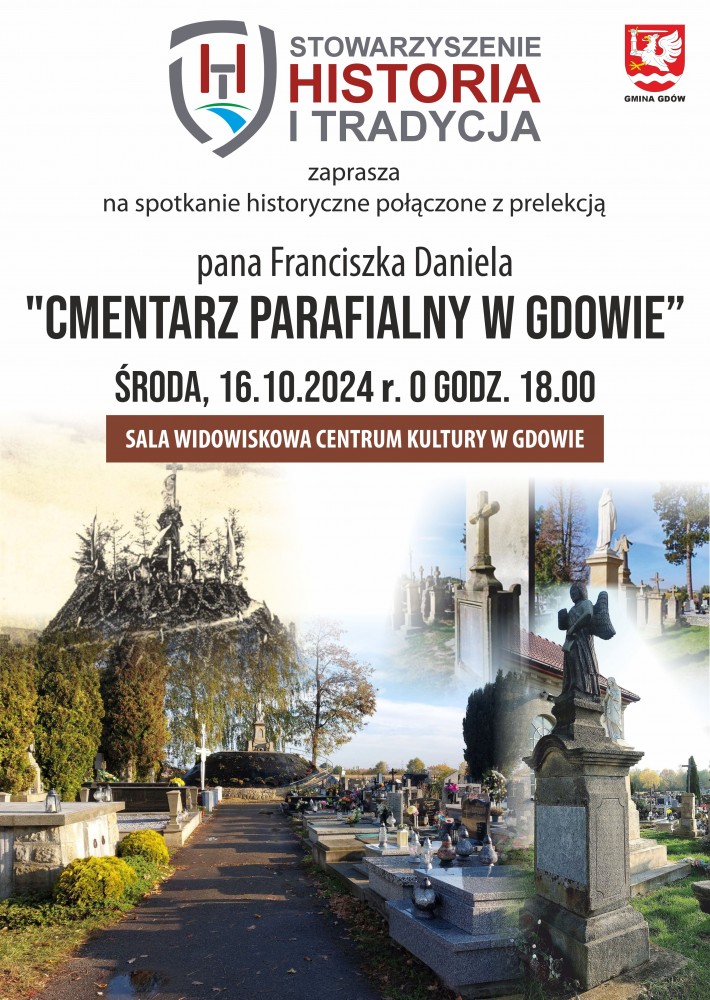 Prelekcja o gdowskim cmentarzu parafialnym