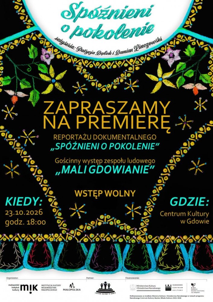 Zaproszenie na premierowy pokaz reportażu dokumentalnego