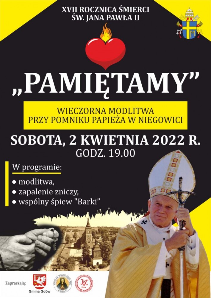 XVII rocznica śmierci św. Jana Pawła II