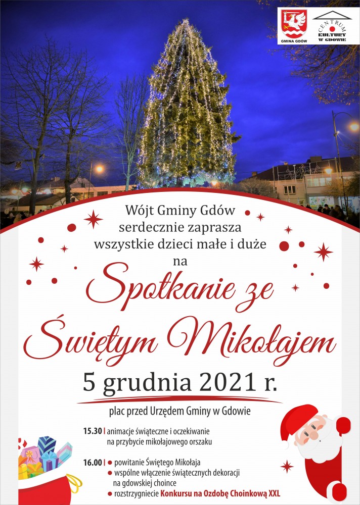 Za tydzień św. Mikołaj zawita do Gdowa!