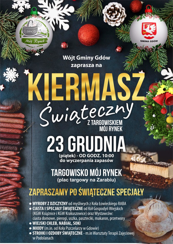 Kiermasz Świąteczny z Targowiskiem Mój Rynek