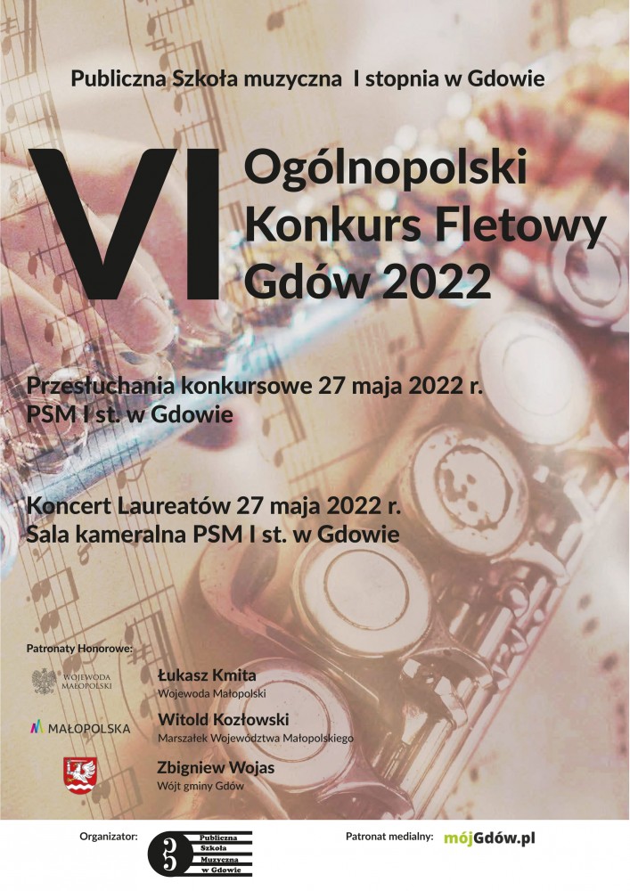 VI OGÓLNOPOLSKI KONKURS FLETOWY 