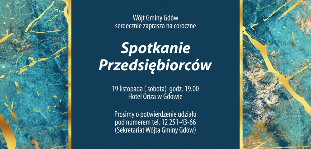 Coroczne spotkanie przedsiębiorców