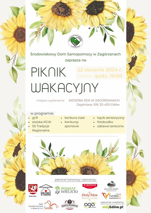  Wakacyjna integracja w ŚDS Zagórzany