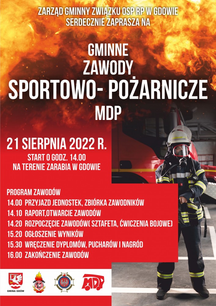 Gminne Zawody Sportowo-Pożarnicze MDP